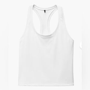 NWT PrAna Women’s luxara racerback tank soft white Size small